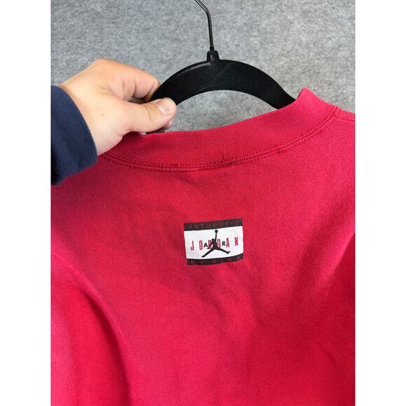 VTG 90s Nike Air Jordan #23 Basketball Sweatshirt Boy Youth Large Sportswear USA - Picture 5 of 7